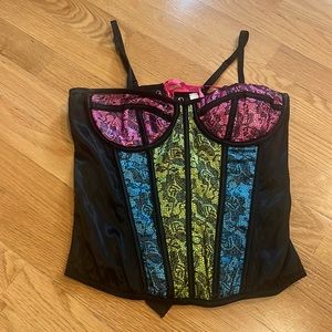 Colorful corset
